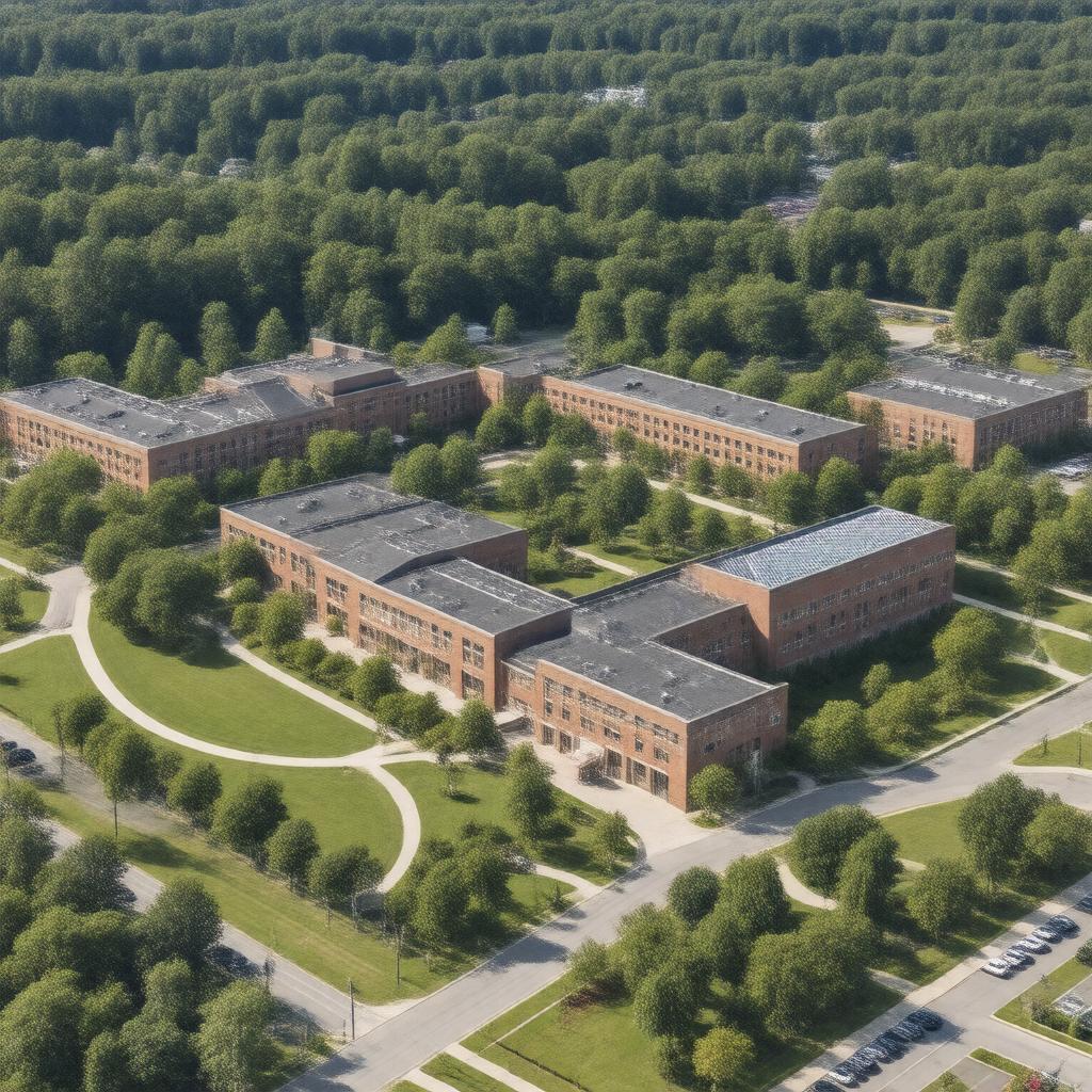 Click to view larger image AI-created image of Cummings School of Veterinary Medicine at Tufts University