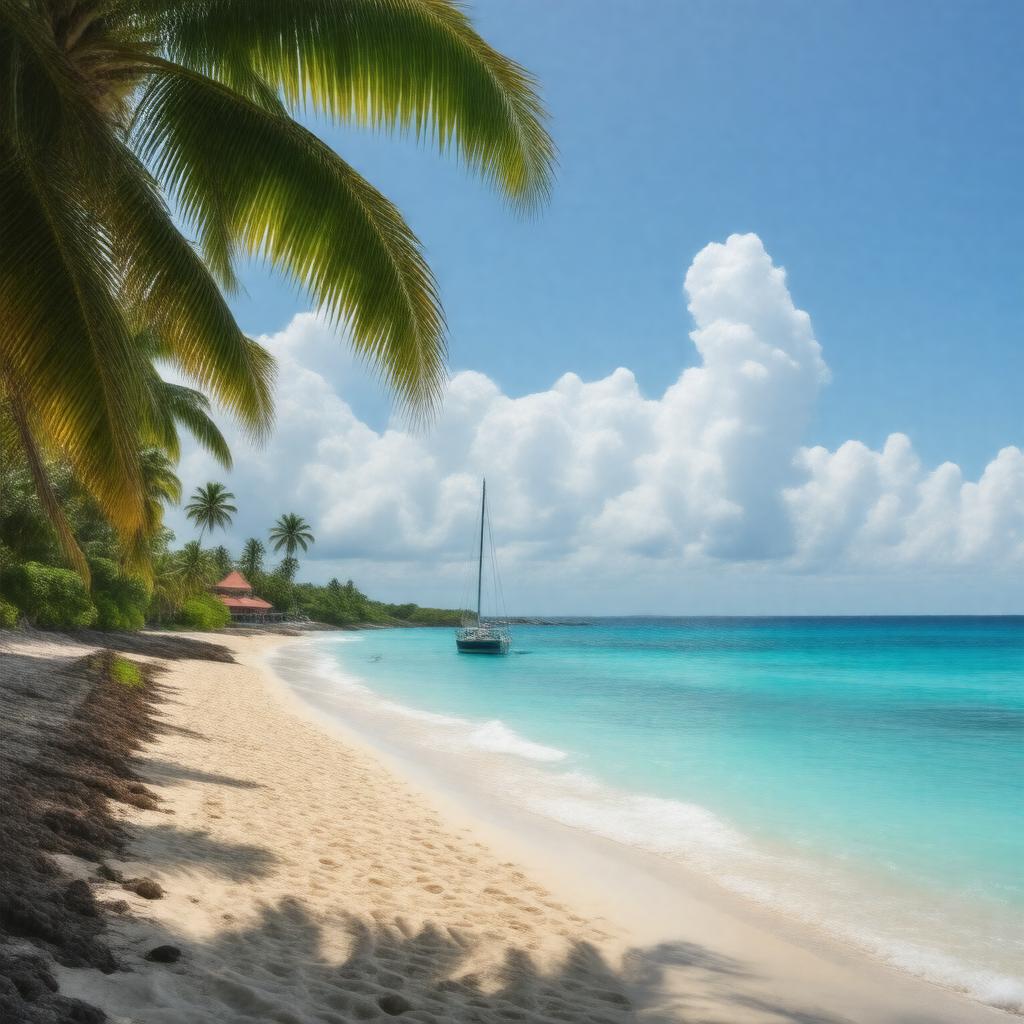 AI-created image of Curaçao