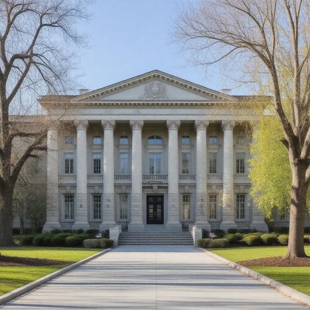 AI-created image of Currier Museum of Art