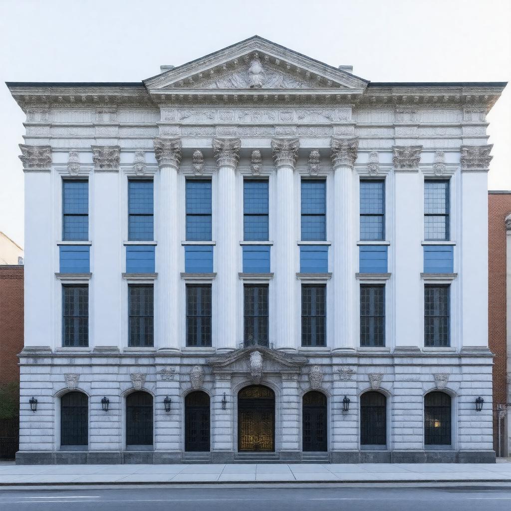 AI-created image of Curtis Institute of Music
