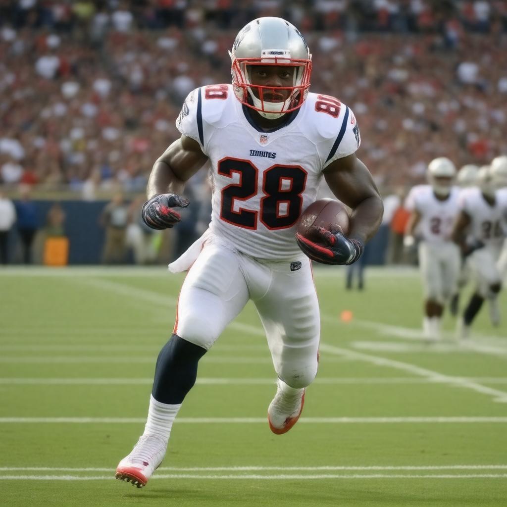 AI-created image of Curtis Martin