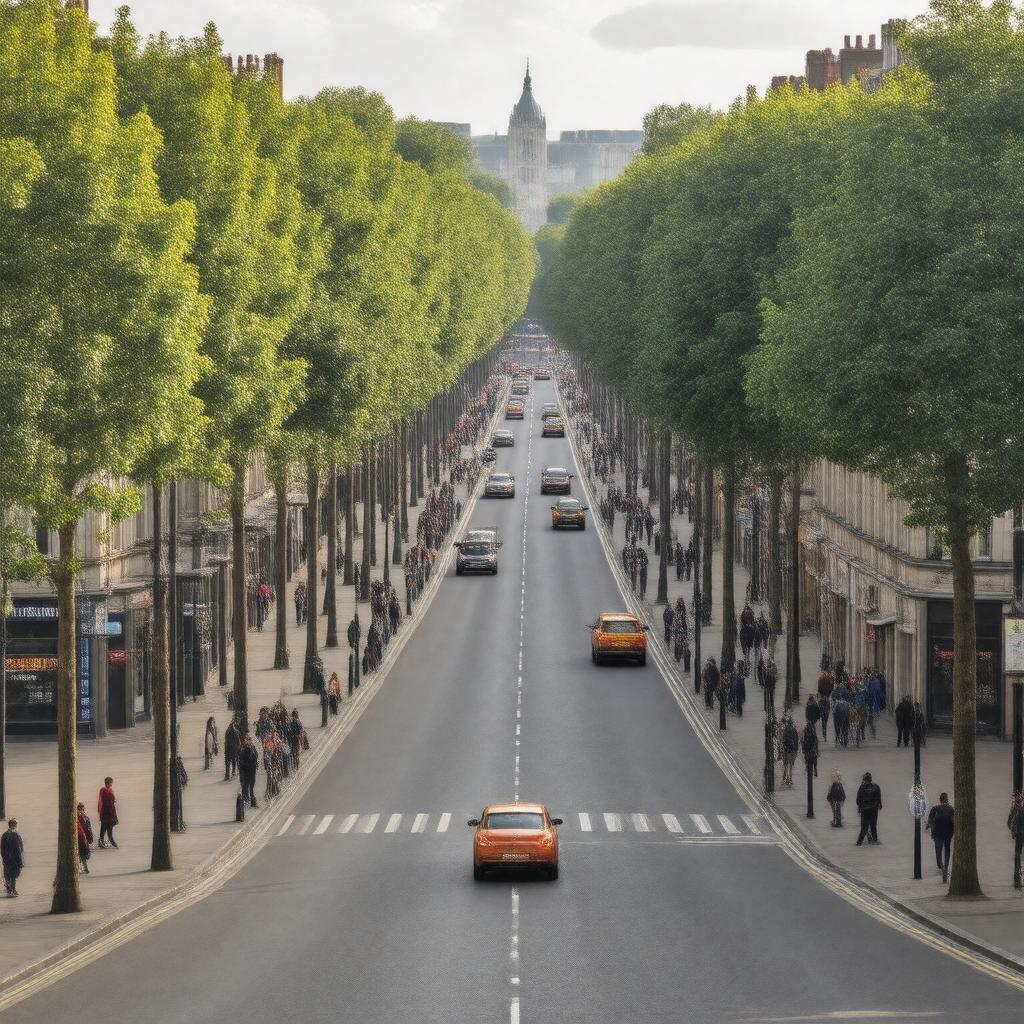 Click to view larger image AI-created image of Curzon Street