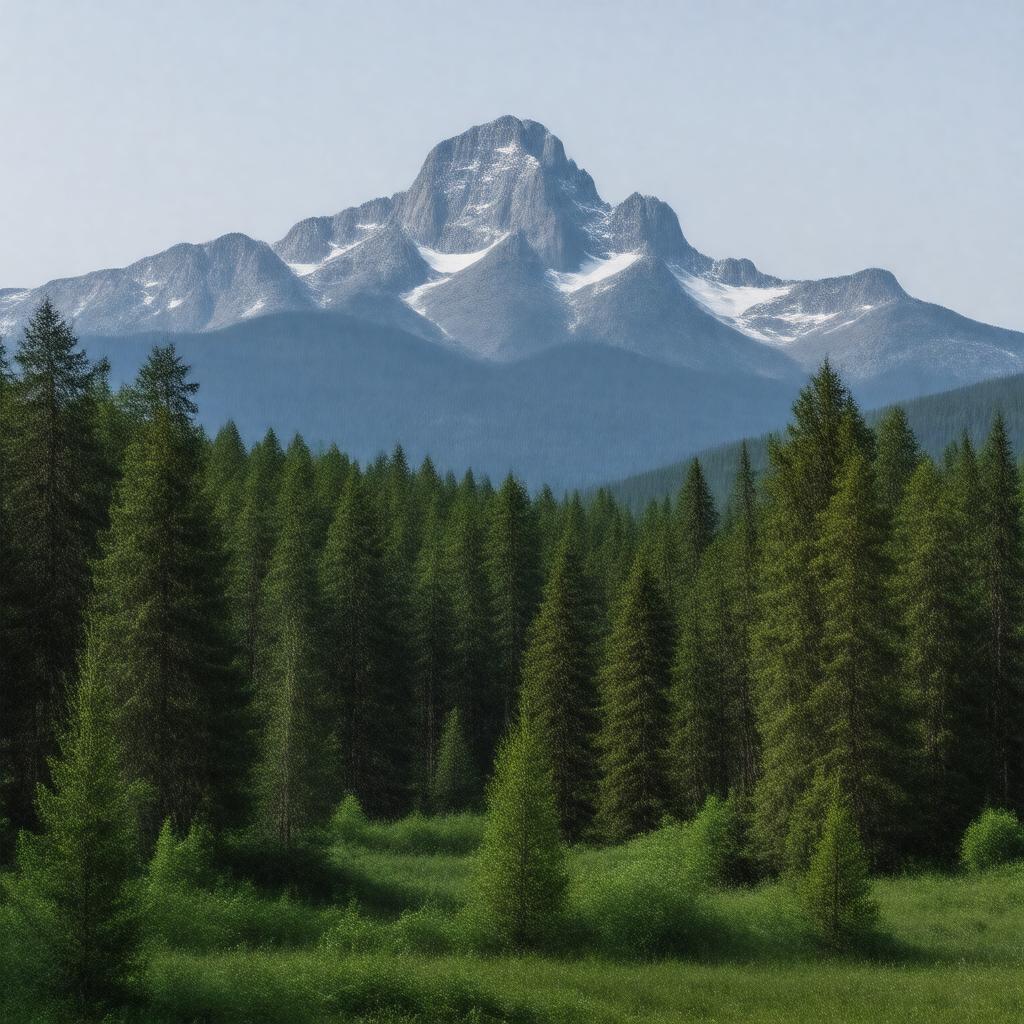 Click to view larger image AI-created image of Custer Gallatin National Forest