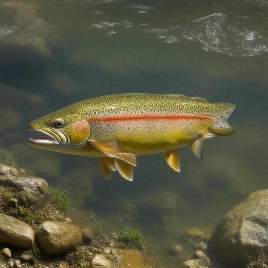 AI-created image of Cutthroat Trout