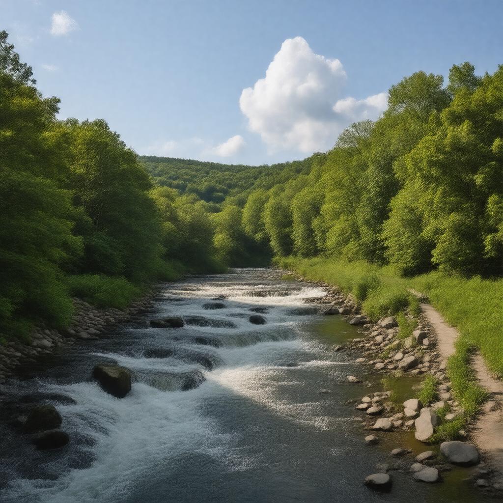 AI-created image of Cuyahoga Valley National Park