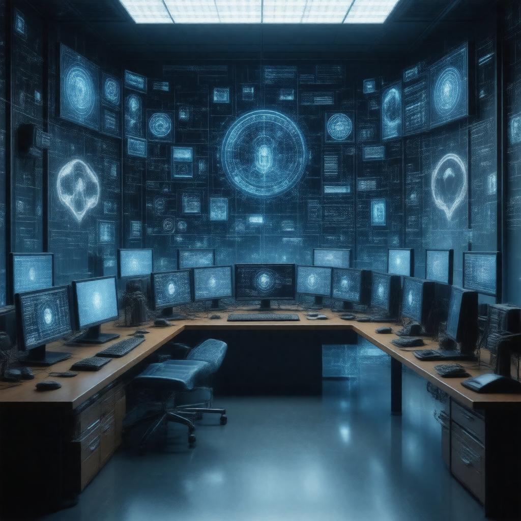 Click to view larger image AI-created image of Cyber Division