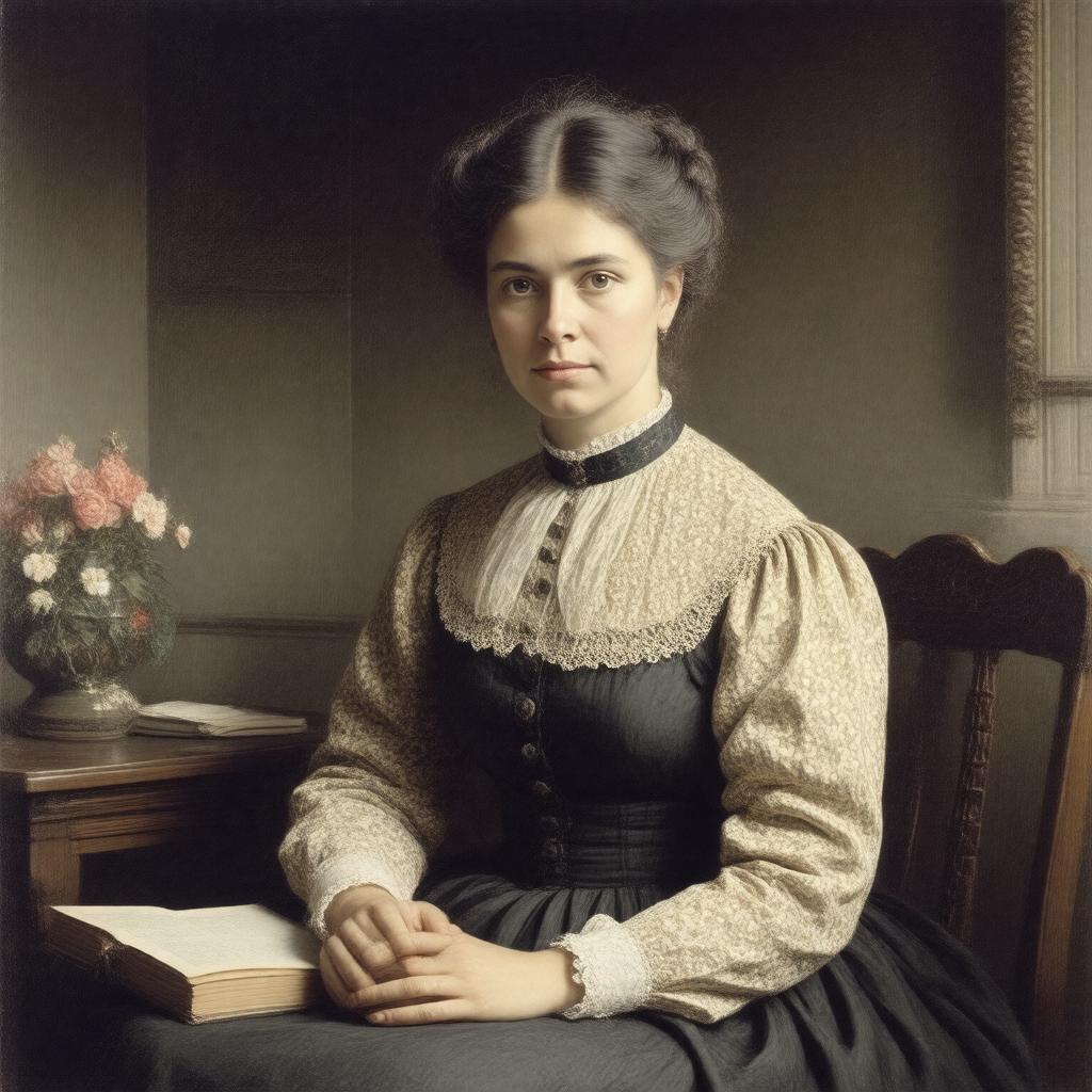 Click to view larger image AI-created image of Cynthia Dunbar Thoreau