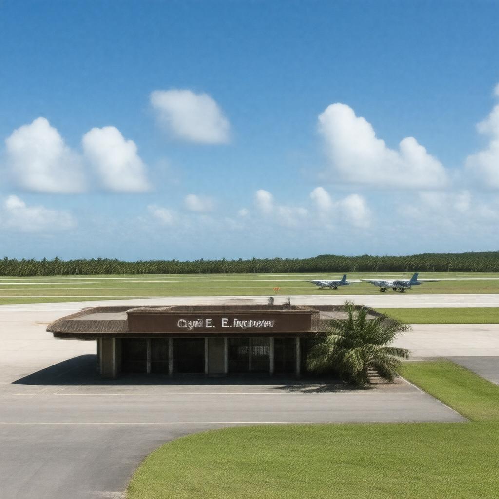 AI-created image of Cyril E. King Airport