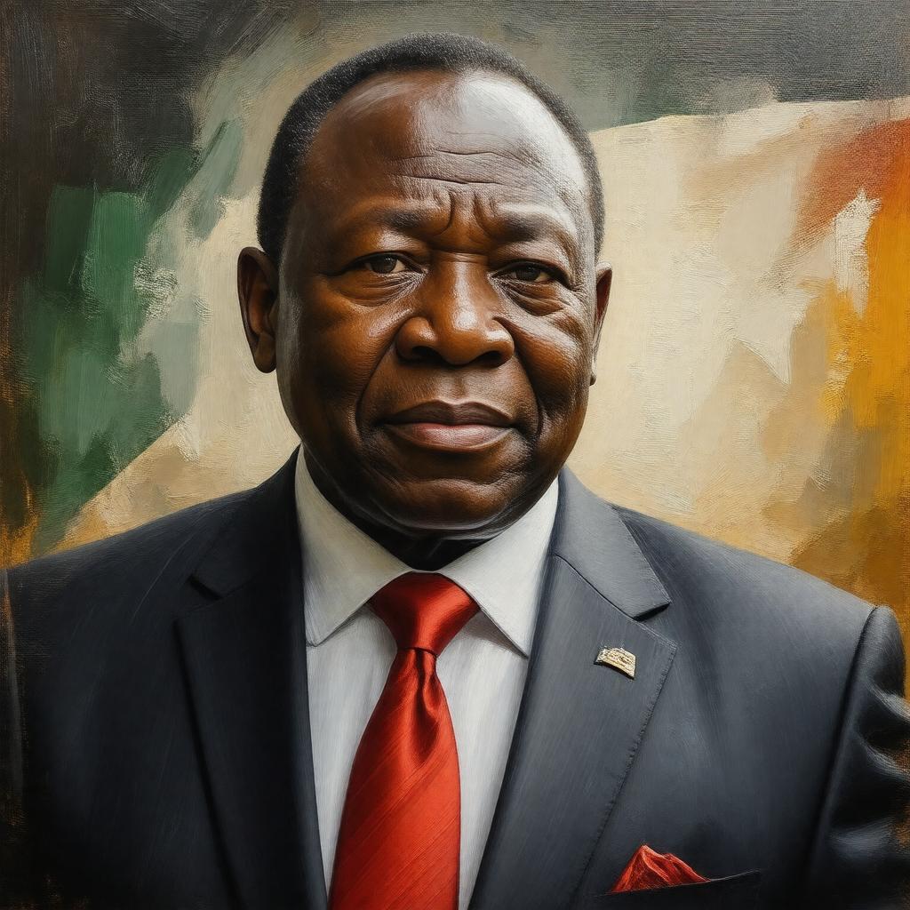 AI-created image of Cyril Ramaphosa