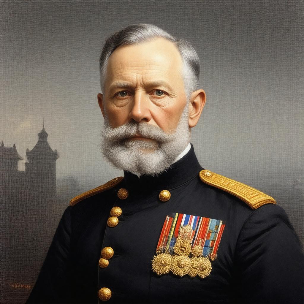 AI-created image of Cyrus B. Comstock