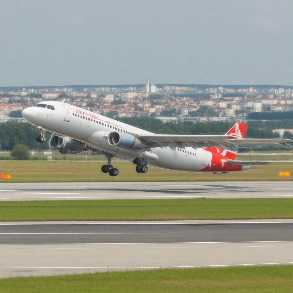 AI-created image of Czech Airlines