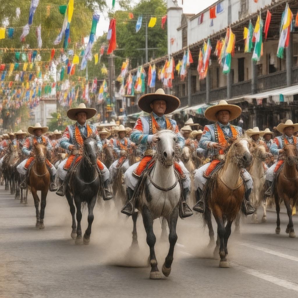 AI-created image of Día del Charro