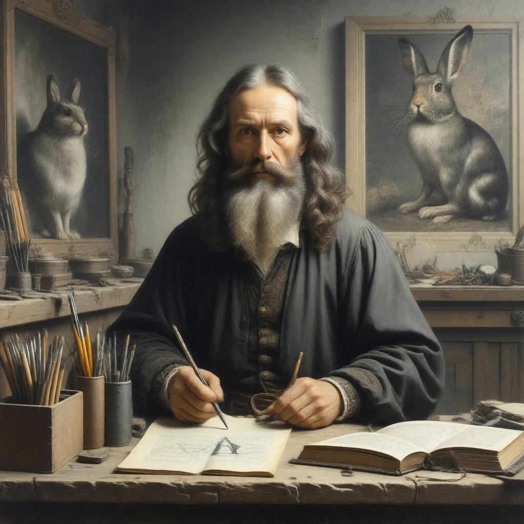 AI-created image of Dürer