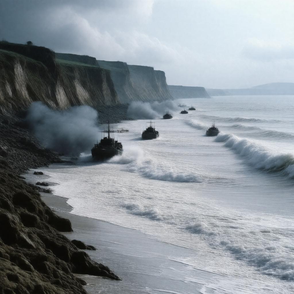 AI-created image of D-Day