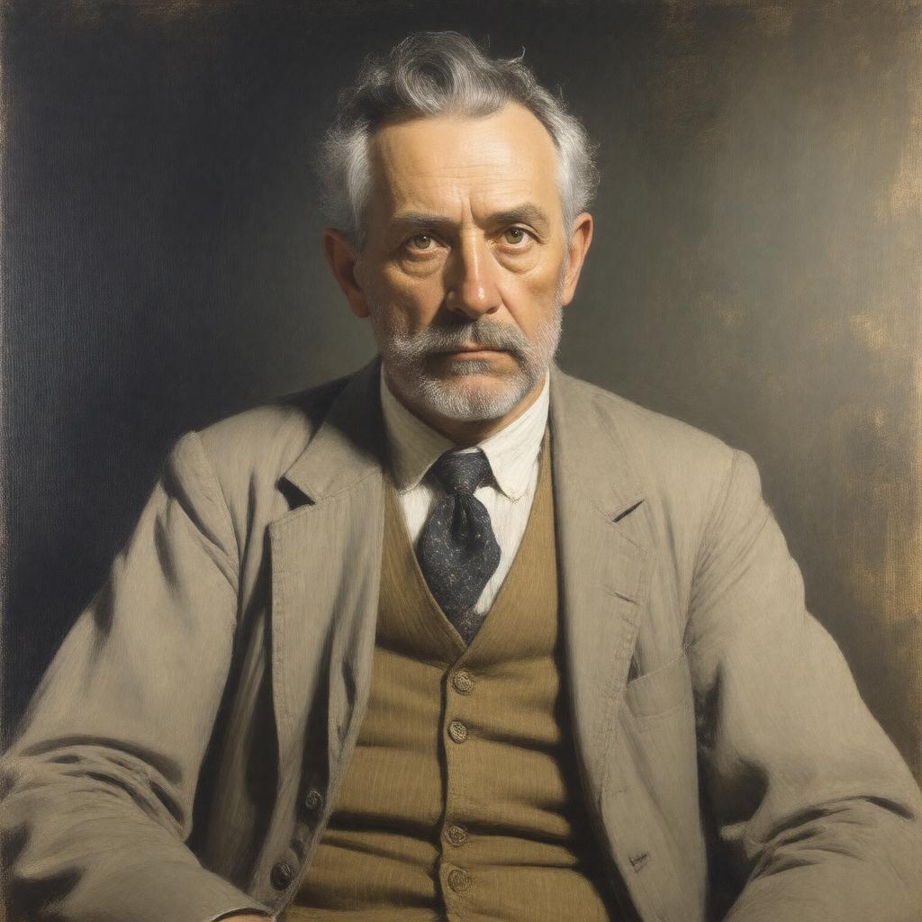 AI-created image of D. H. Lawrence