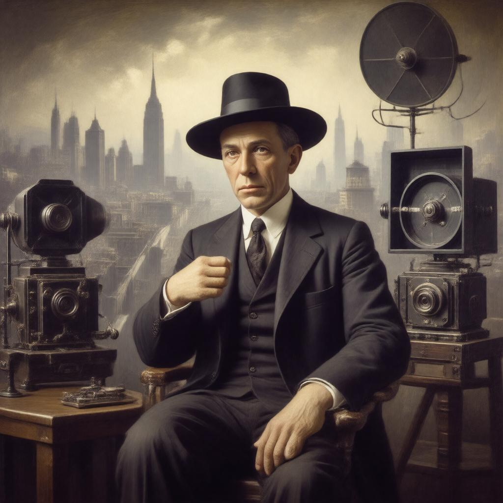 AI-created image of D. W. Griffith