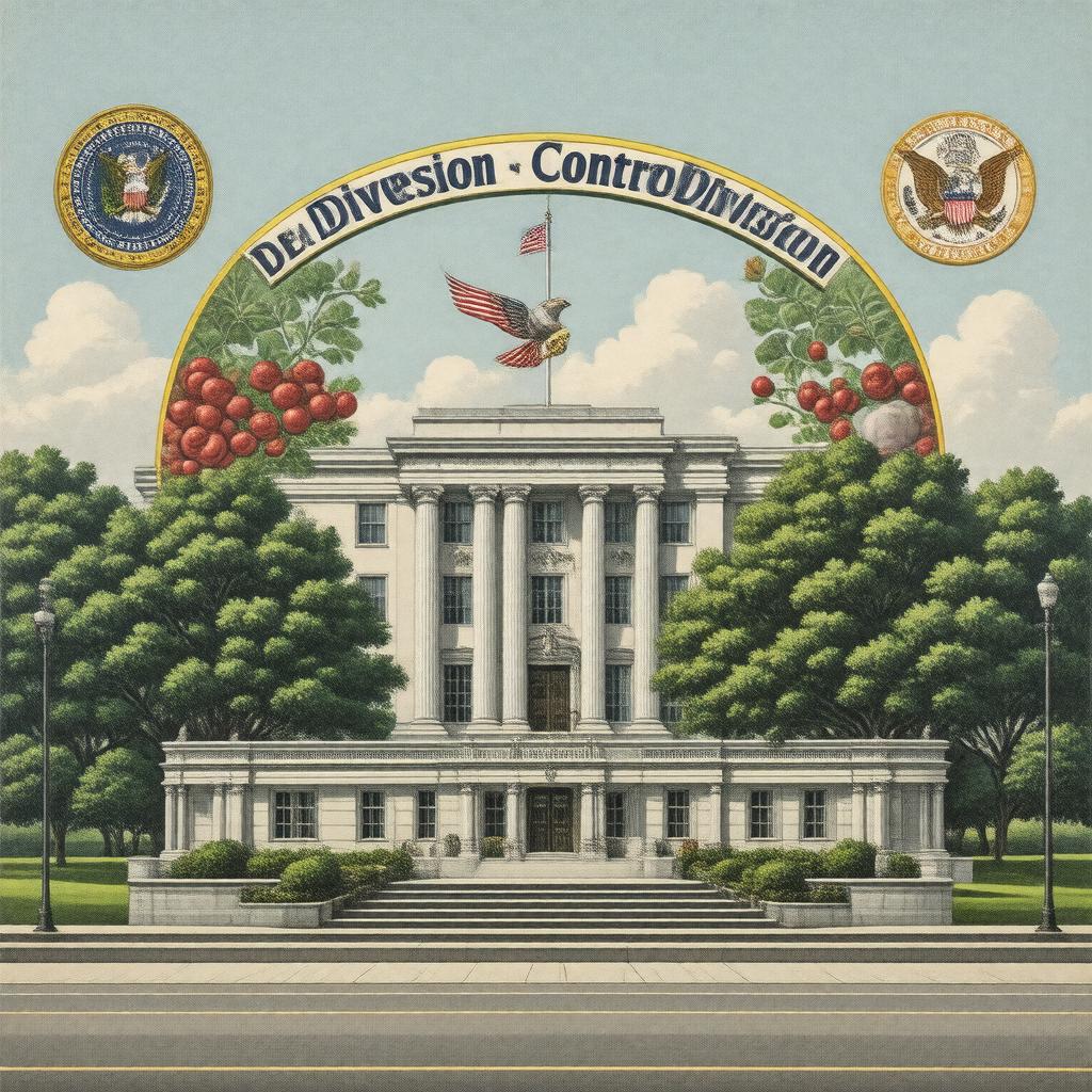 AI-created image of DEA Diversion Control Division