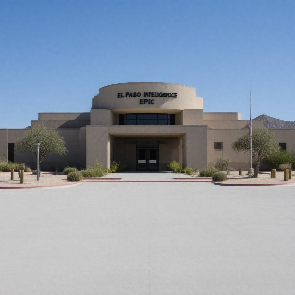 AI-created image of DEA El Paso Intelligence Center