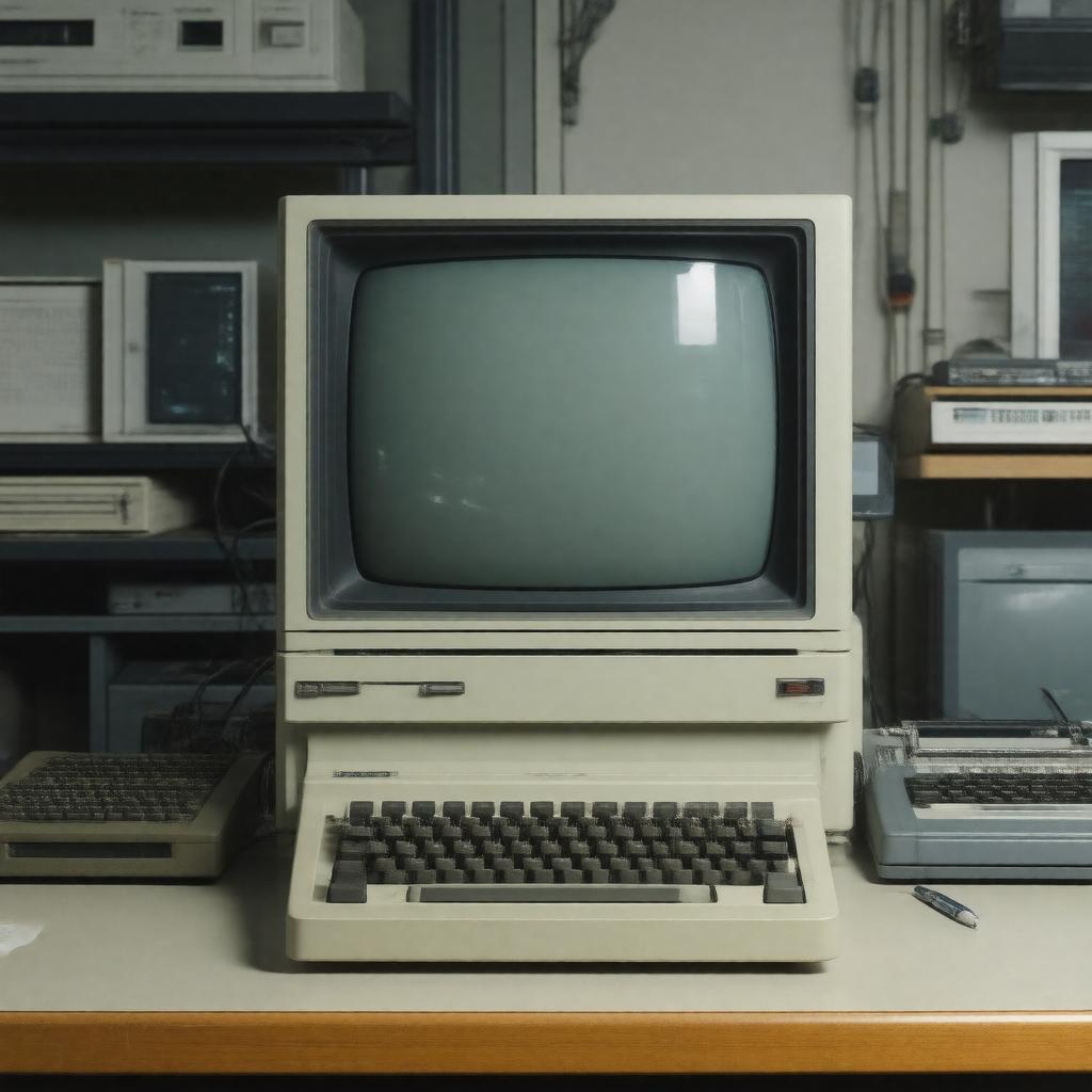 AI-created image of DEC PDP-1