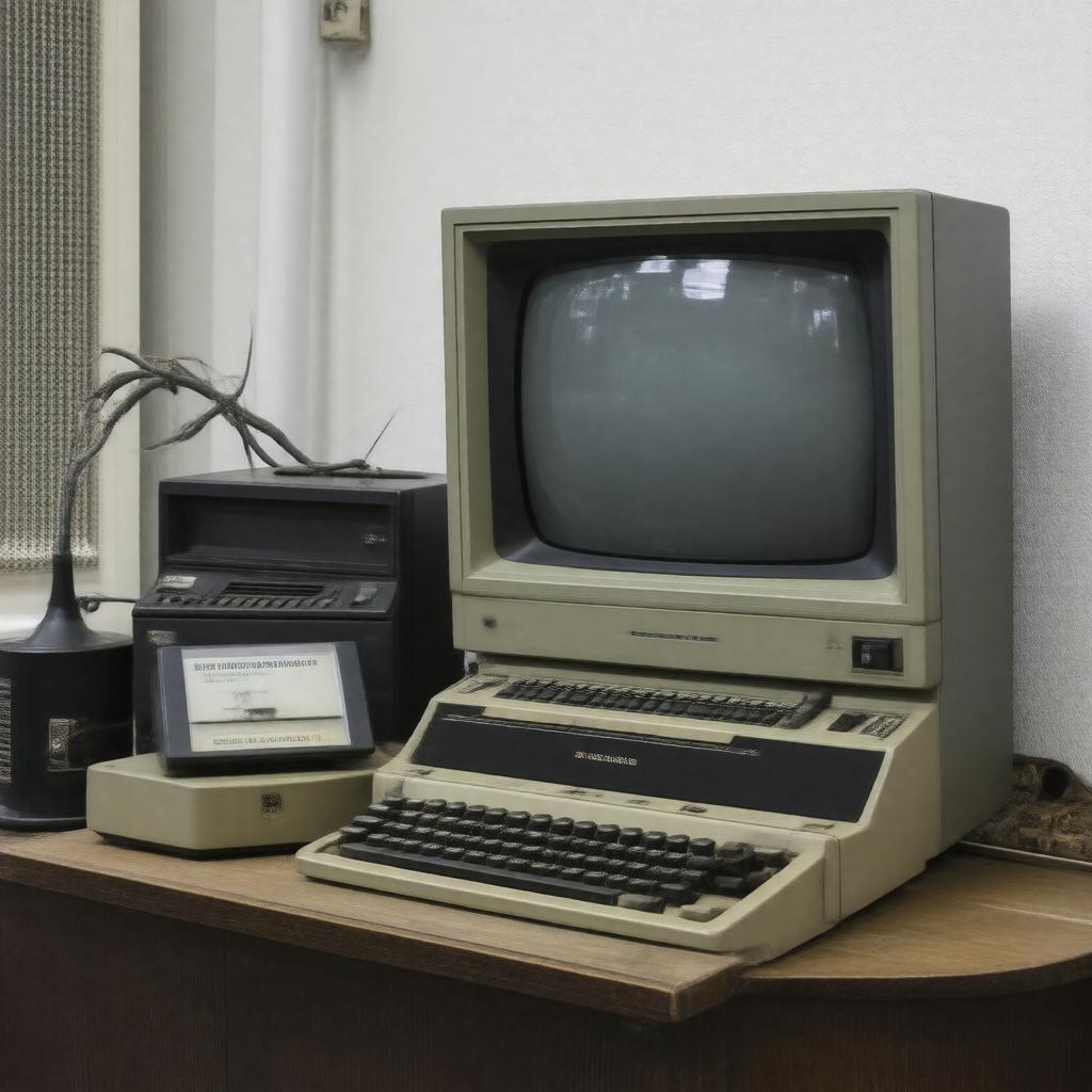 AI-created image of DEC PDP-1 Restoration