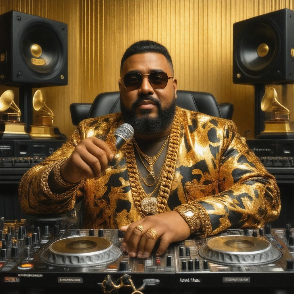 AI-created image of DJ Khaled