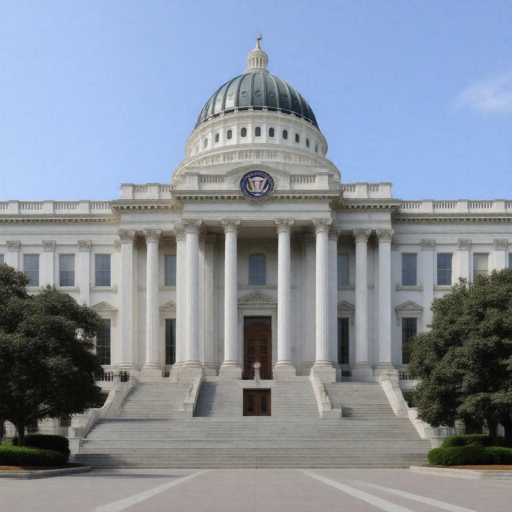 AI-created image of DOJ