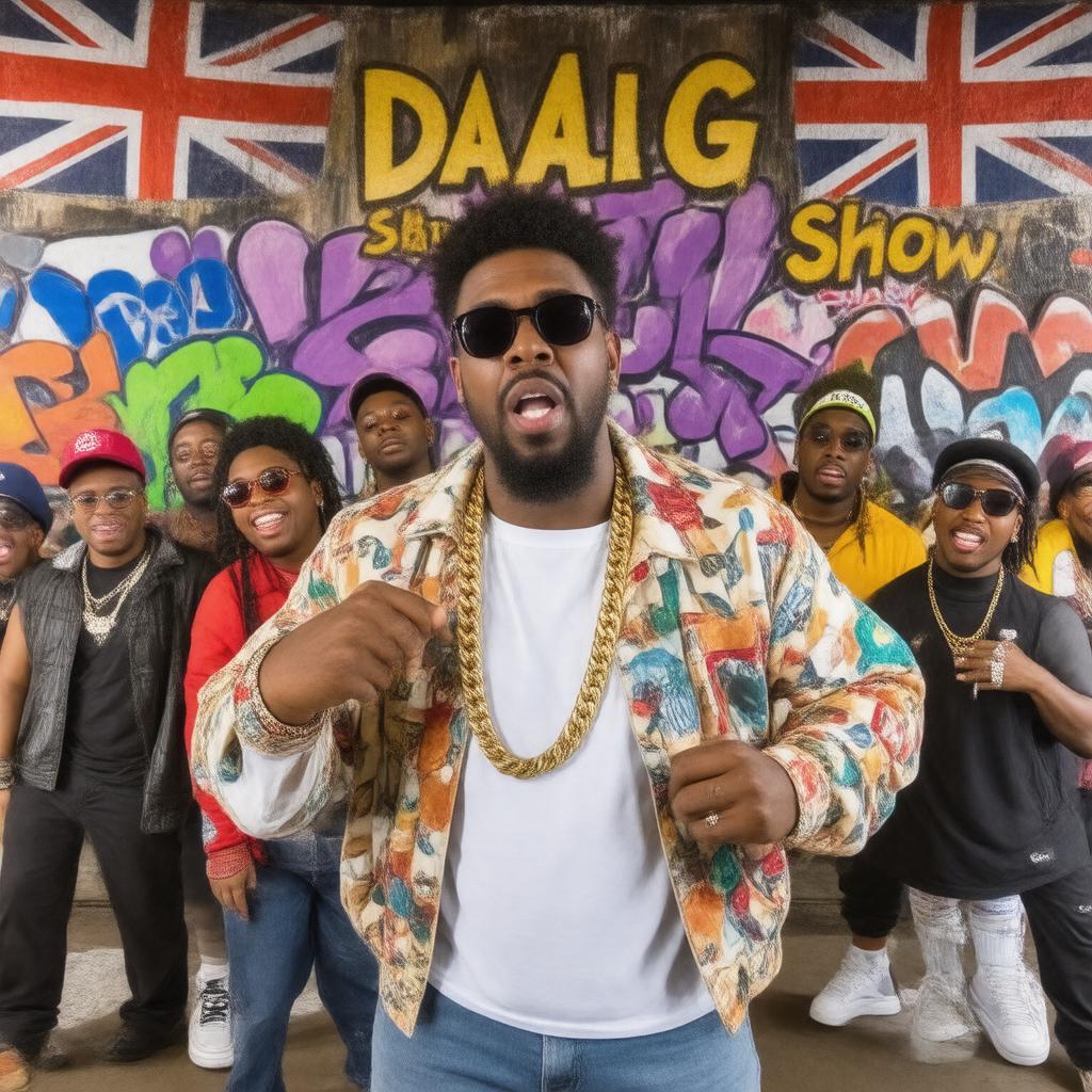 AI-created image of Da Ali G Show