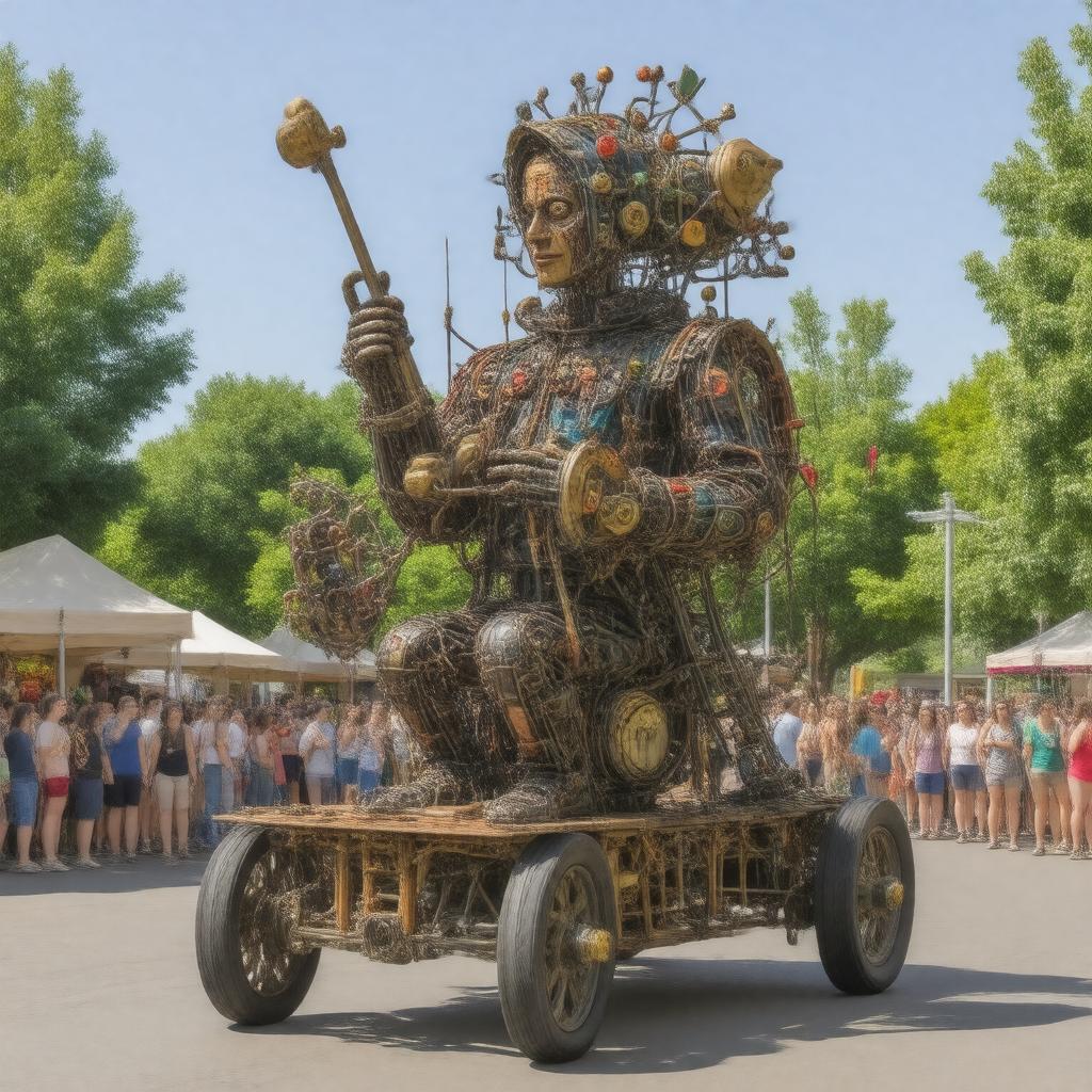 Click to view larger image AI-created image of Da Vinci Days