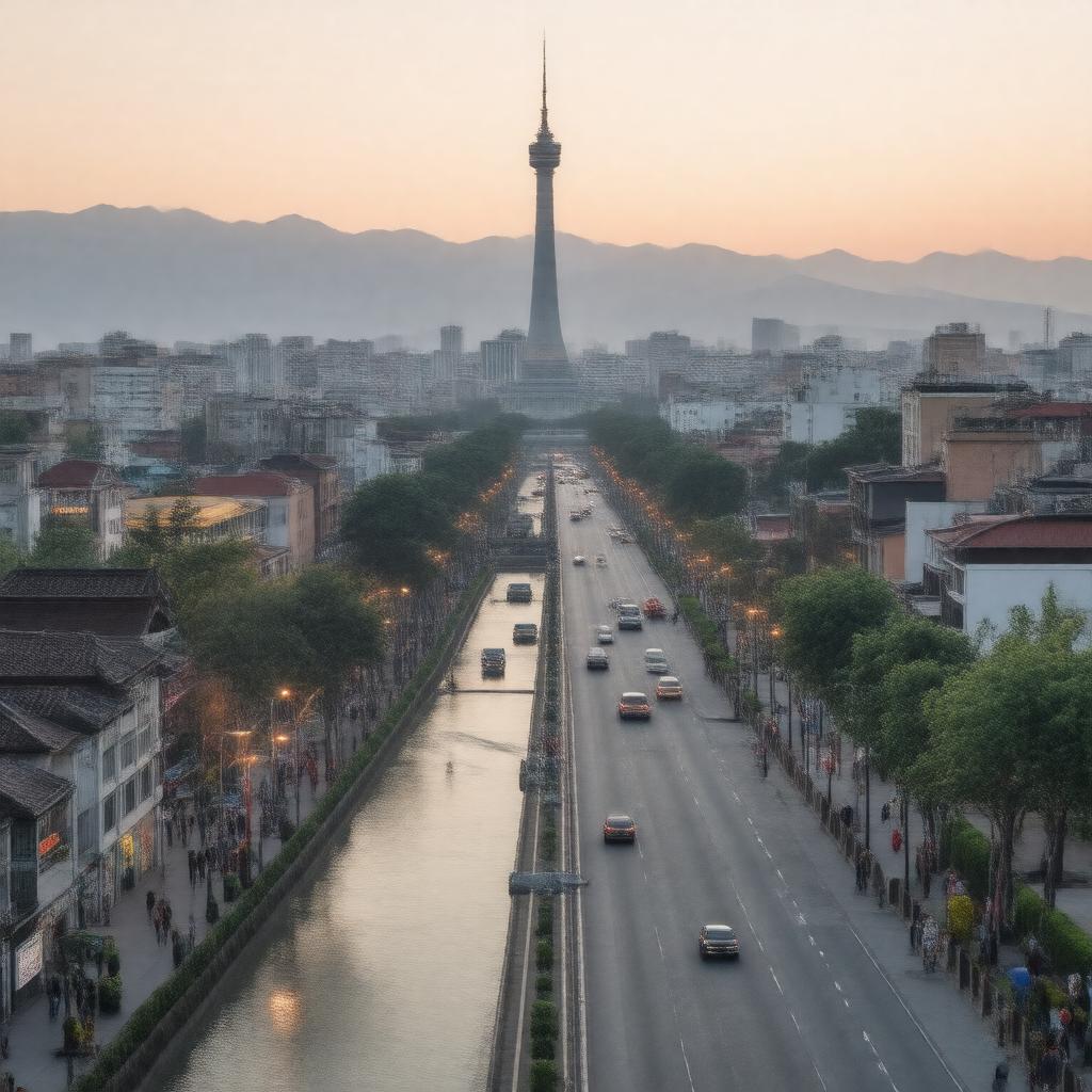 AI-created image of Daegu, South Korea