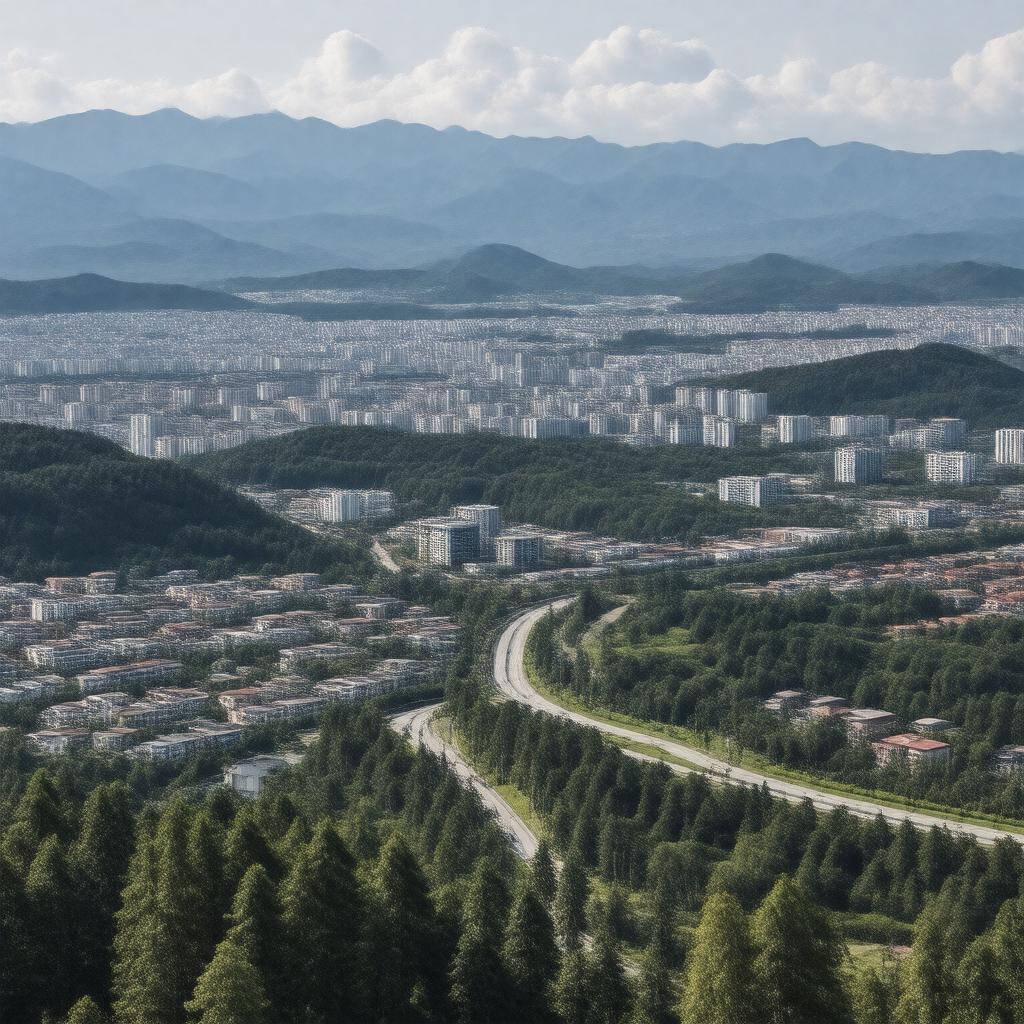 AI-created image of Daejeon, South Korea
