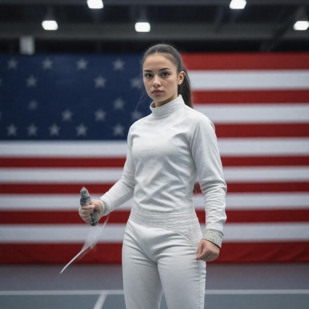 AI-created image of Dagmara Wozniak