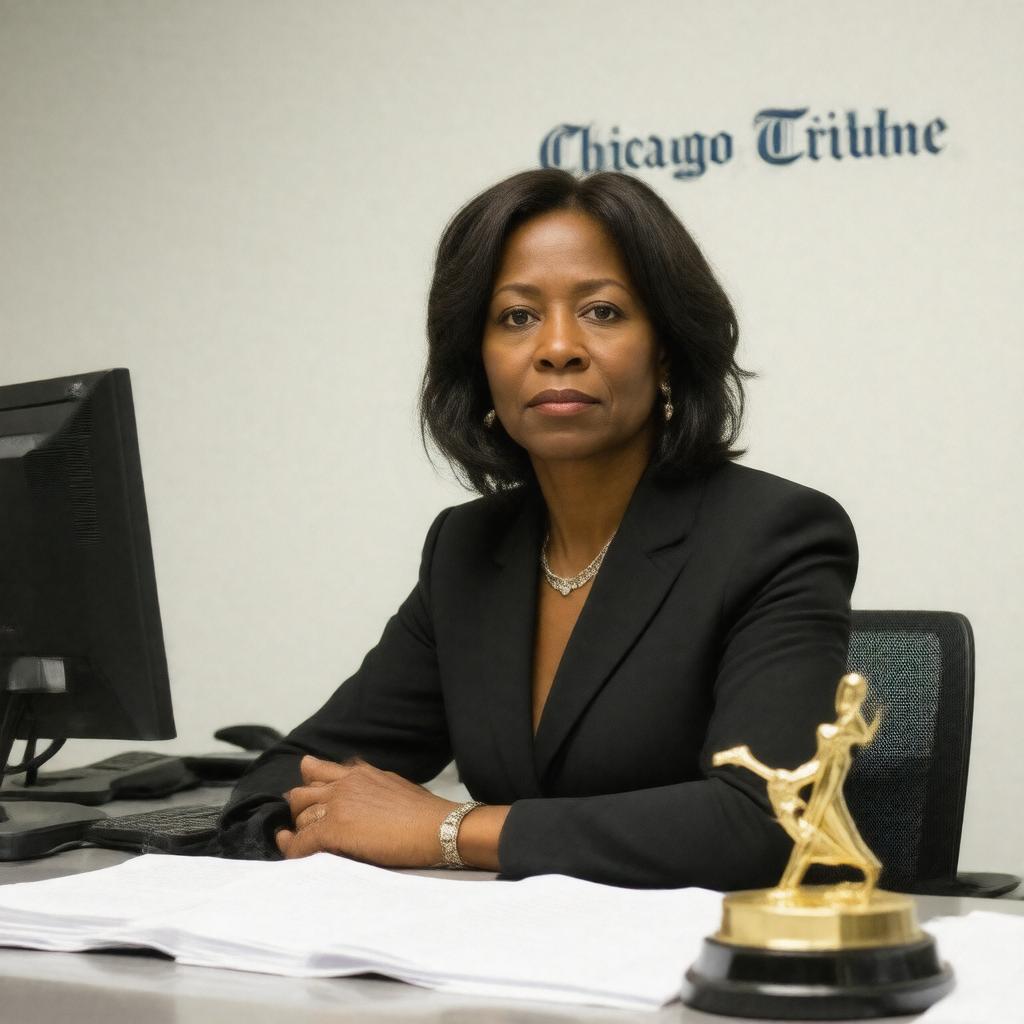 AI-created image of Dahleen Glanton