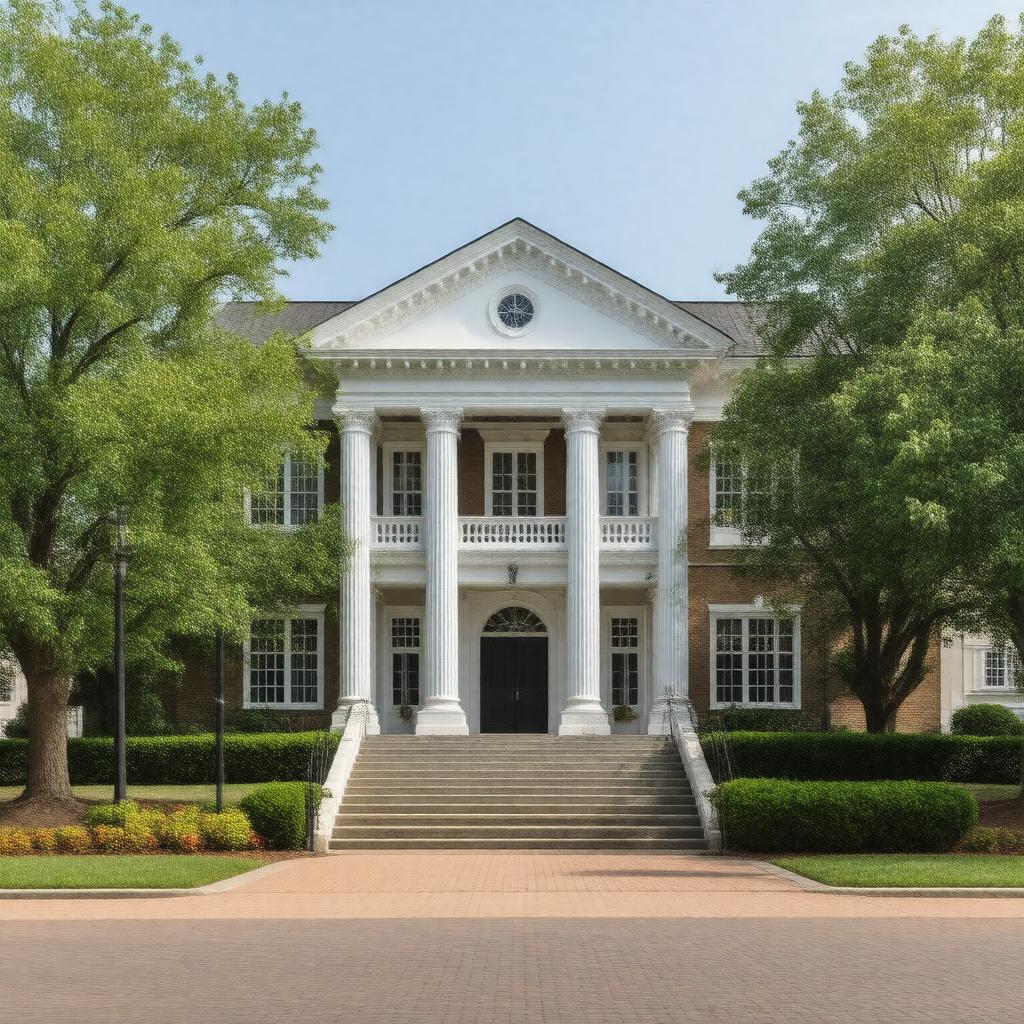 AI-created image of Dahlgren Hall