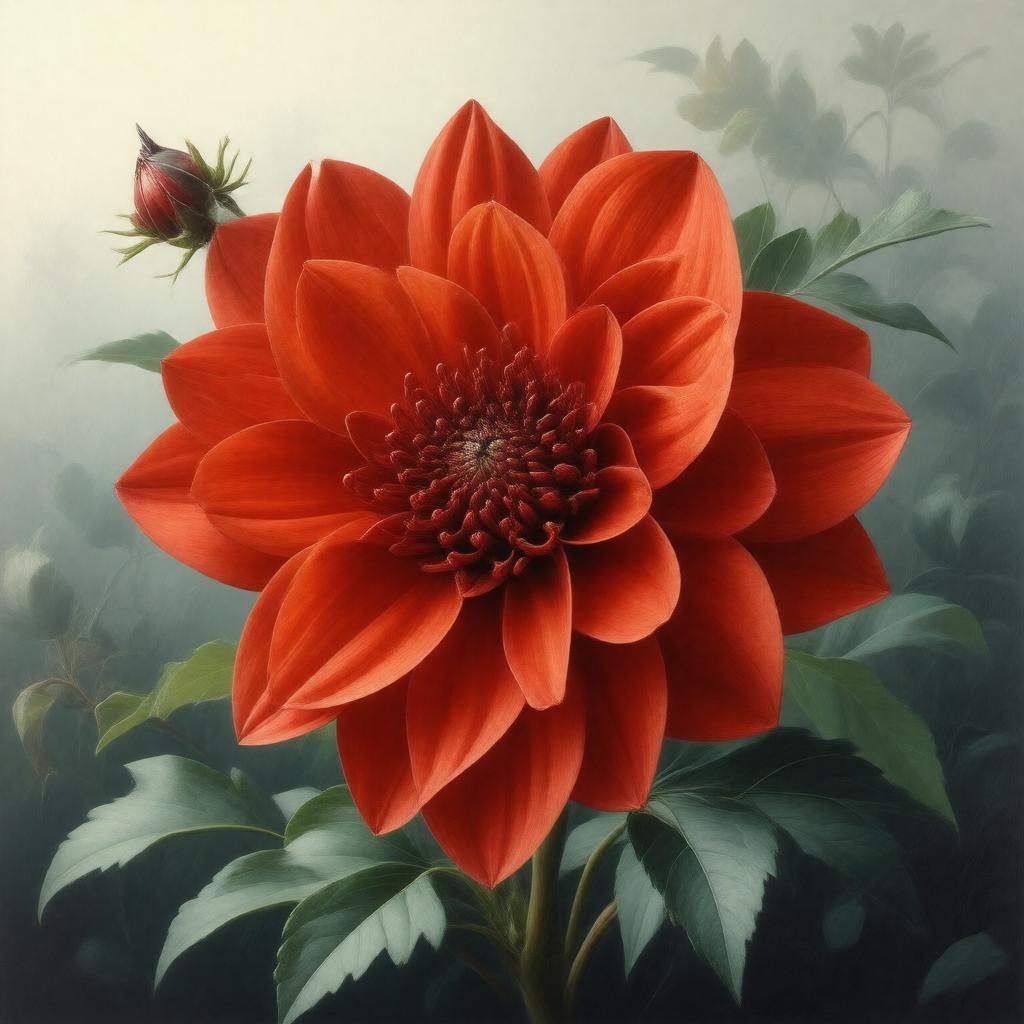 AI-created image of Dahlia