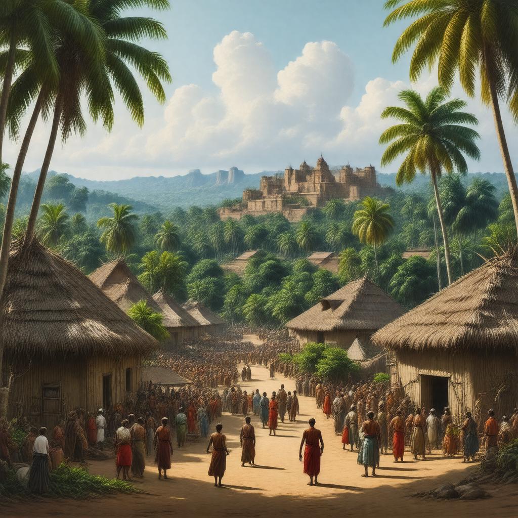 AI-created image of Dahomey