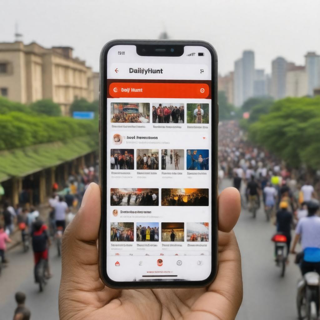 AI-created image of Daily Hunt