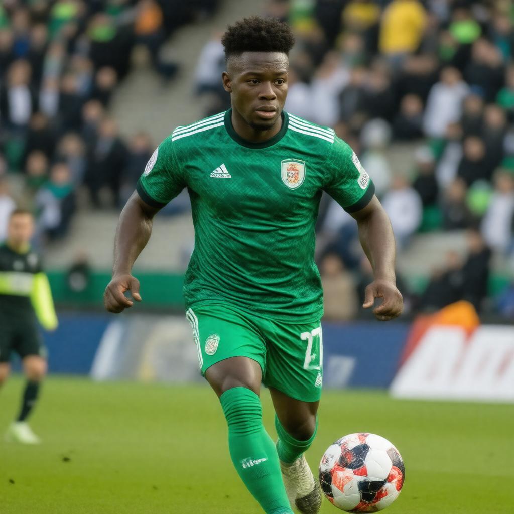 AI-created image of Dairon Asprilla