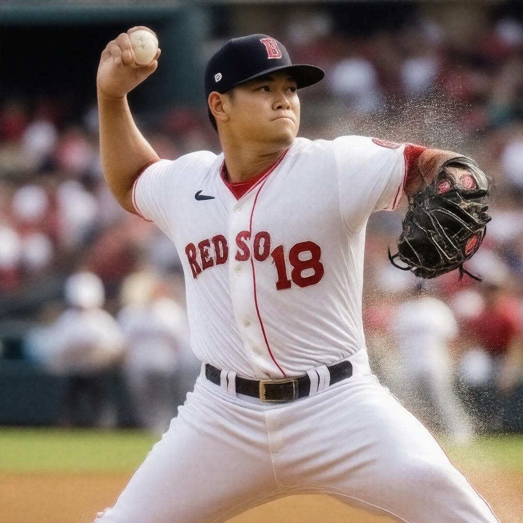 AI-created image of Daisuke Matsuzaka