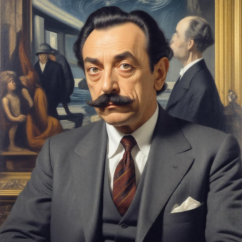 AI-created image of Dalí
