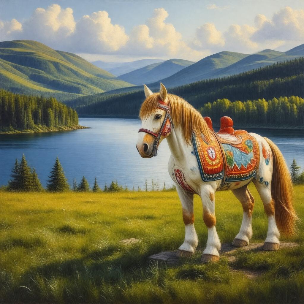 AI-created image of Dalarna