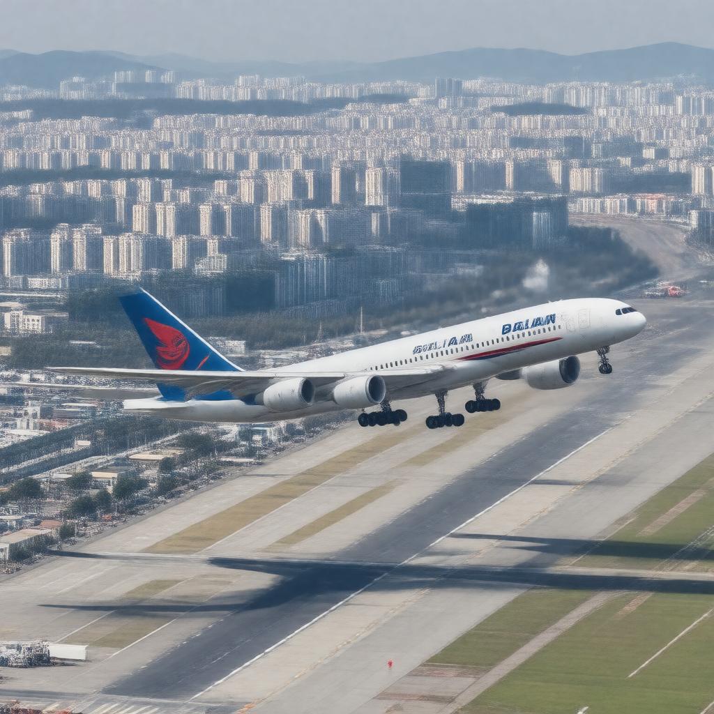 AI-created image of Dalian Airlines