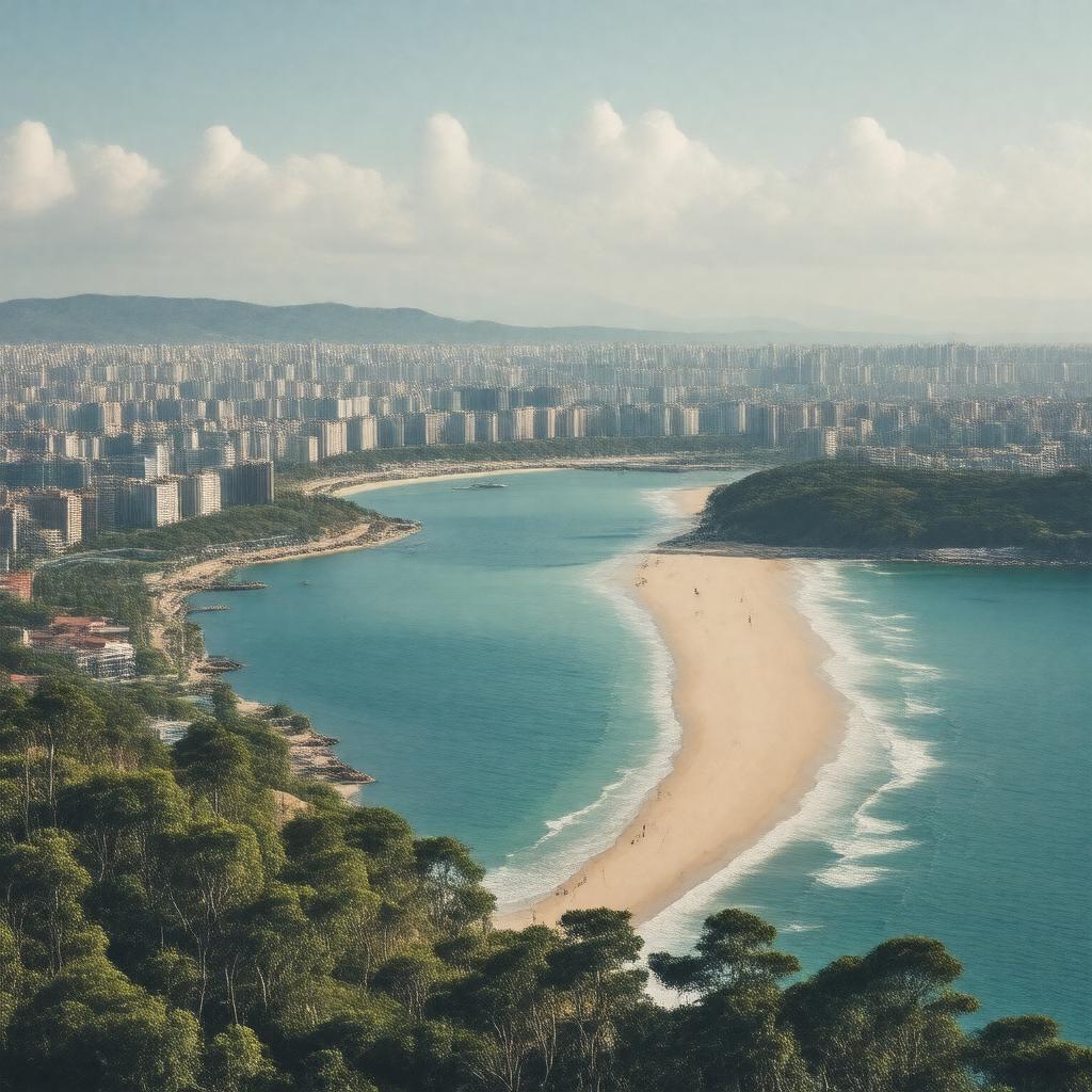 AI-created image of Dalian, China