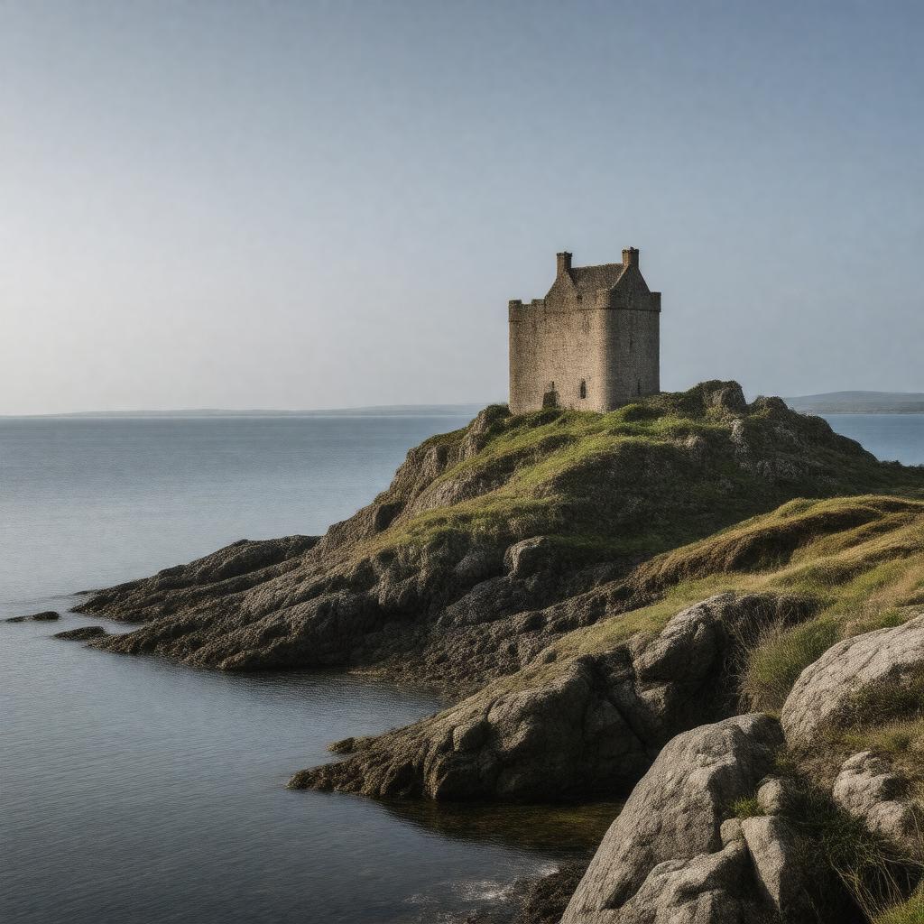 AI-created image of Dalkey Island