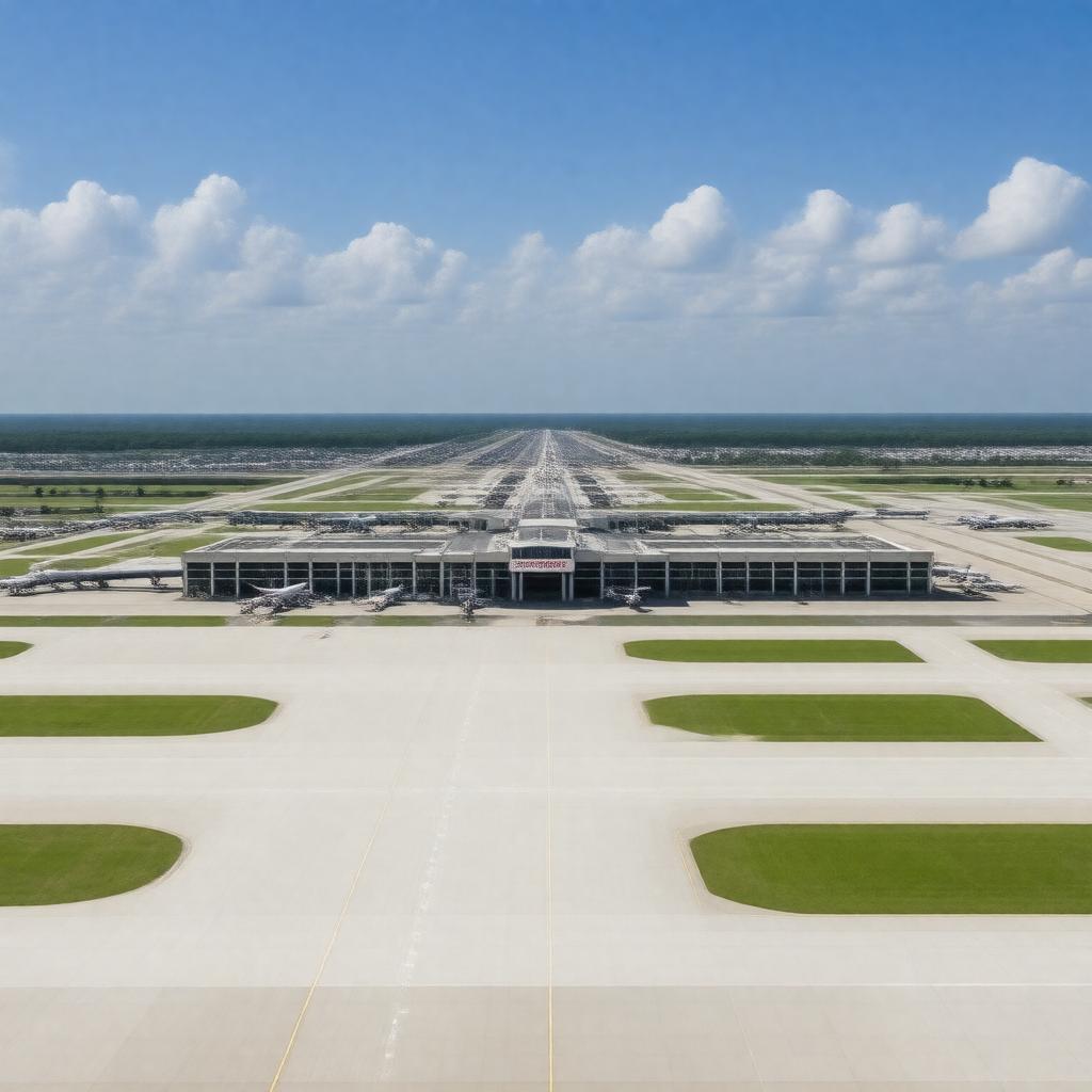 AI-created image of Dallas Love Field