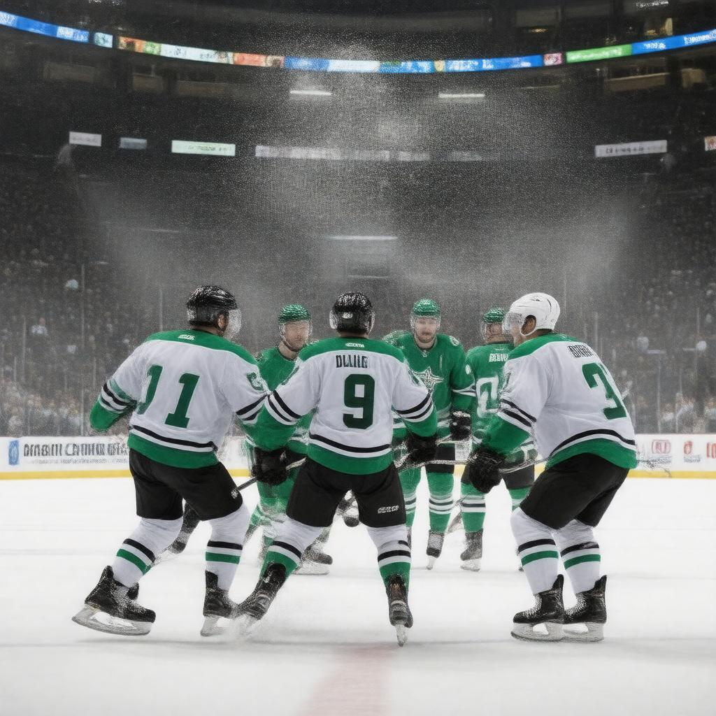 AI-created image of Dallas Stars