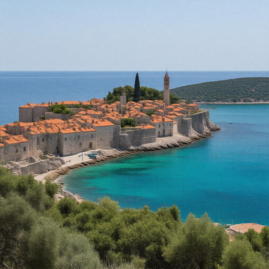 AI-created image of Dalmatia