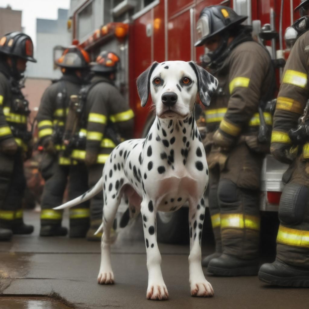 Click to view larger image AI-created image of Dalmatian