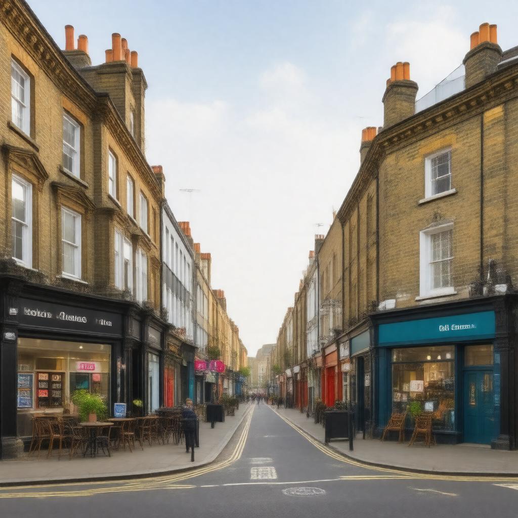 Click to view larger image AI-created image of Dalston