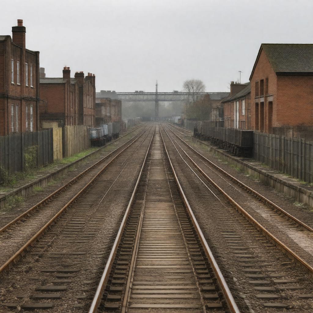 AI-created image of Dalston Kingsland Sidings
