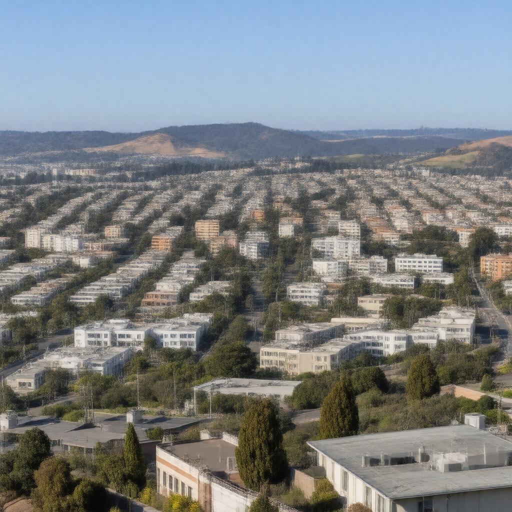 AI-created image of Daly City
